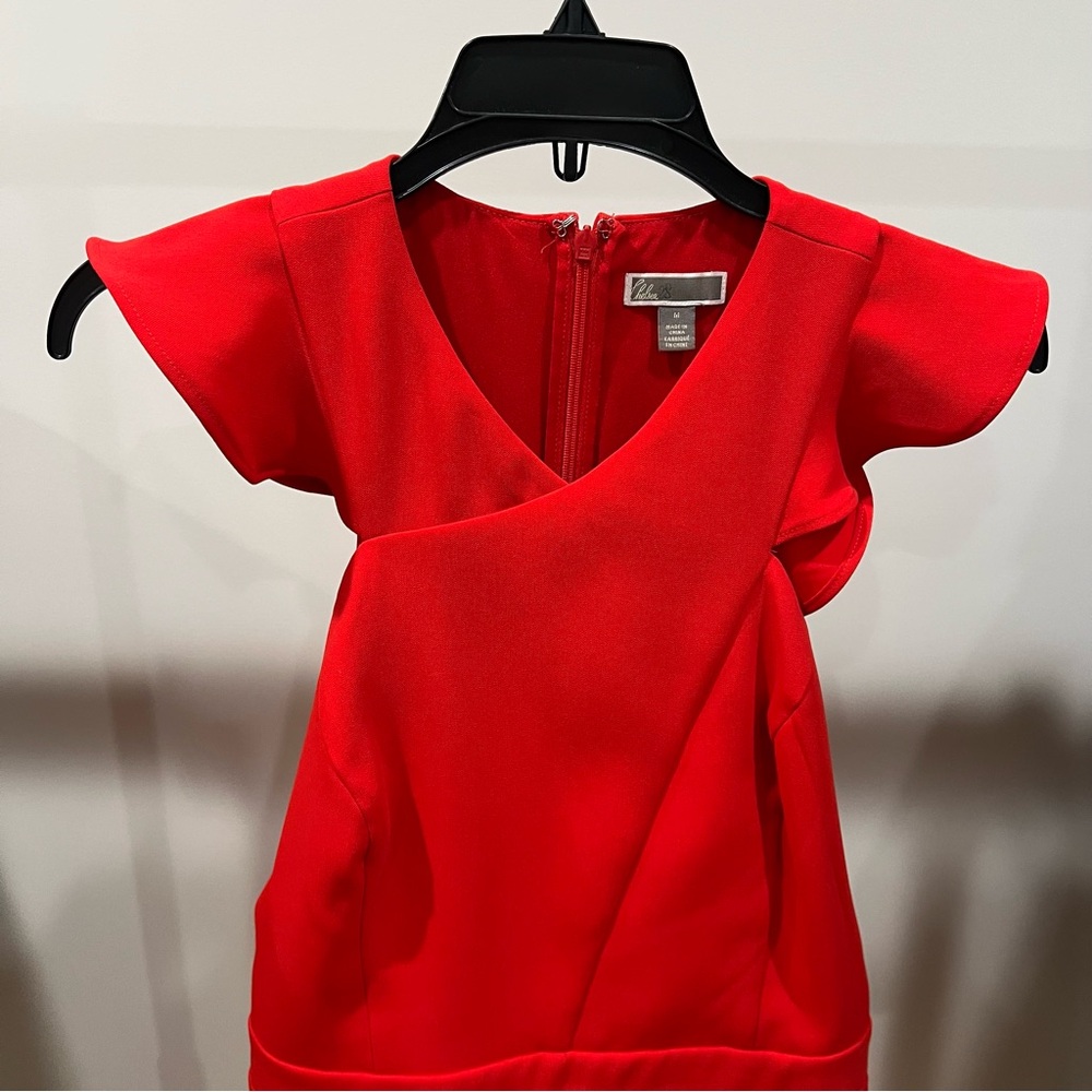 Chelsea 28 Red V-Neck Dress